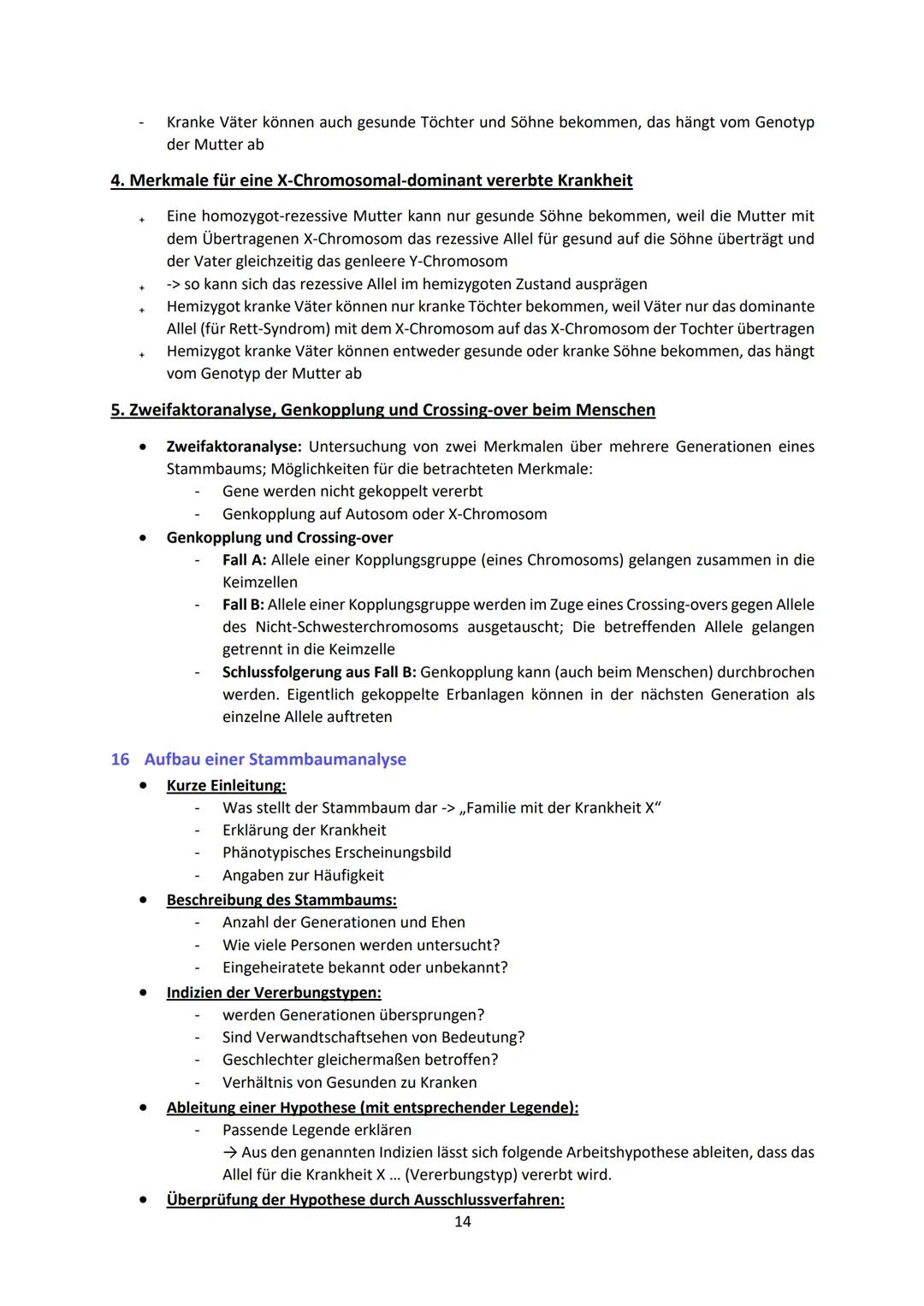 Biologie LK Lernzettel Abitur
1 Biologische Grundlagen
1.1 Unterschied von Eukaryoten und Prokaryoten
Eukaryoten (Euzyte)
Beispiel
Größe
Zel