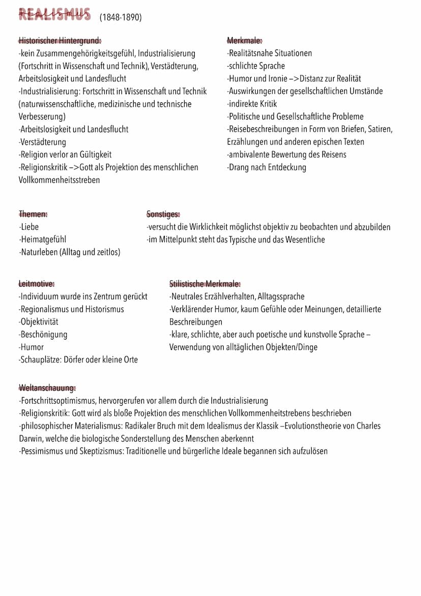 Epochen - Reiselyrik:
ROMANTIK (1795-1840)
Historischer Hintergrund.
-französische Revolution
-Auseinandersetzung mit eigenem Vaterland
-Ind