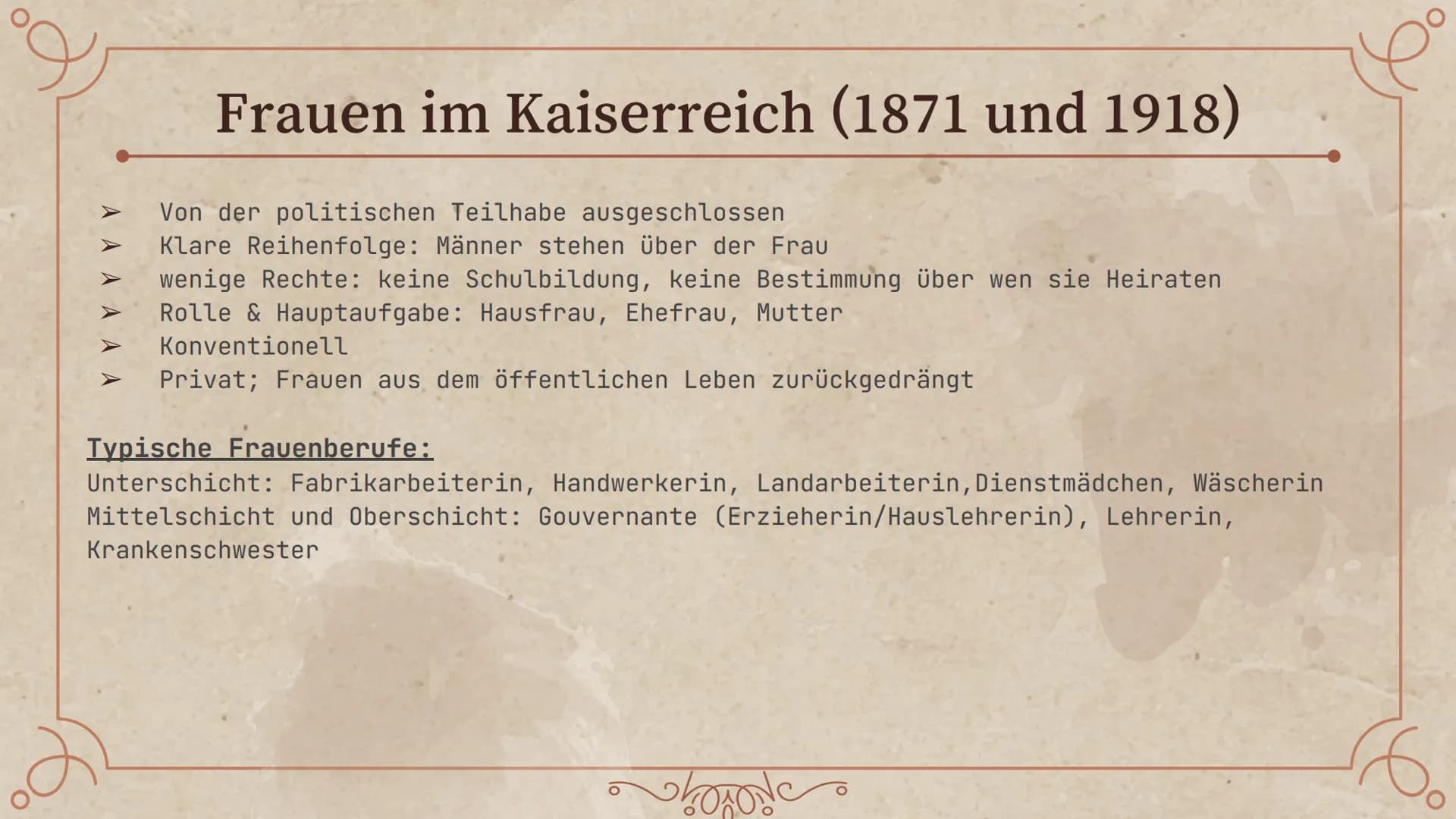 O
Goldene
Zwanziger und
die Rolle der
Frau
Szatara, Rana und Leonie
60 Golden 20s
Was ist an dieser
Zeit so besonders?
Rolle Frau
Rolle Frau
