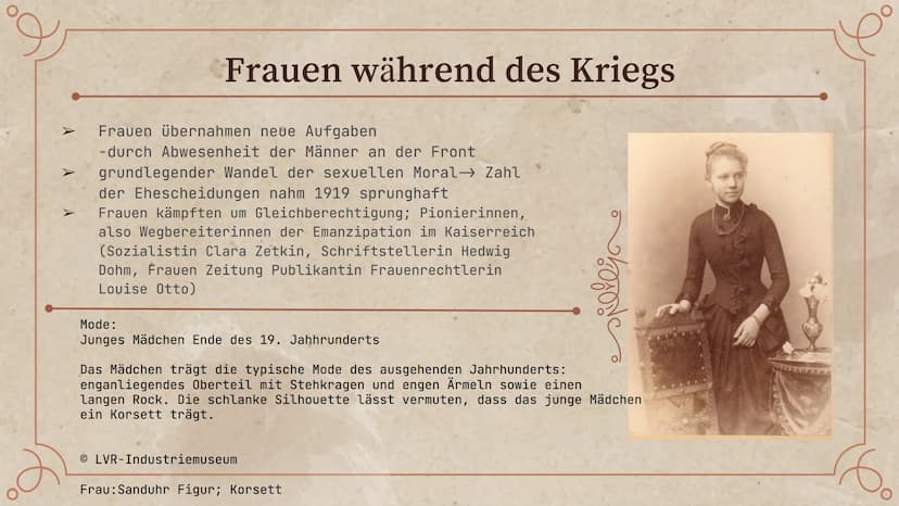 O
Goldene
Zwanziger und
die Rolle der
Frau
Szatara, Rana und Leonie
60 Golden 20s
Was ist an dieser
Zeit so besonders?
Rolle Frau
Rolle Frau