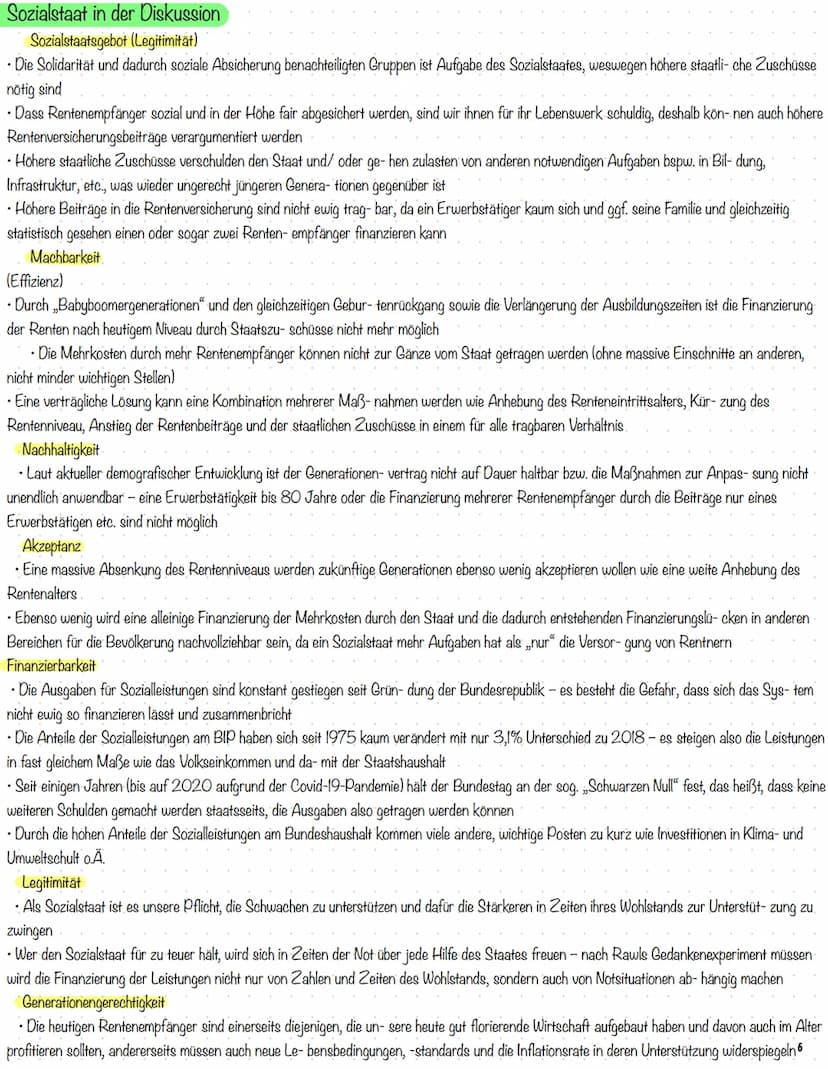 Gerechtigkeitskonzepte:
Sozialstaat Deutschland
Chancengerechtigkeit:
- Beim Wettbewerb um Güter oder um Vermeidung von Lasten haben alle di