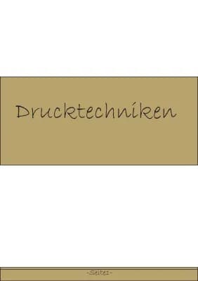 Know Herkömmliche Druckverfahren/ Drucktechniken thumbnail