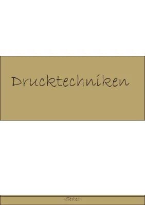 Know Herkömmliche Druckverfahren/ Drucktechniken thumbnail