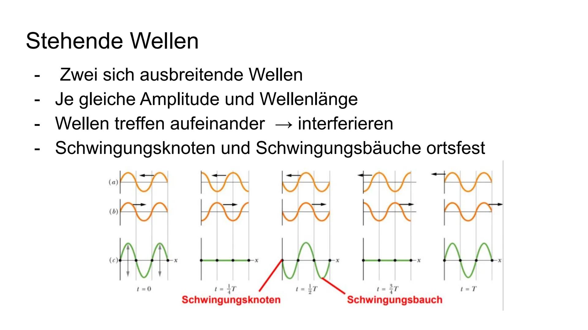 Physik GK
Mechanische Wellen Inhaltsverzeichnis
-
-
-
-
Entstehung von mech. Wellen
Ausbreitung von mech. Wellen
Überlagerung von Wellen
Ste