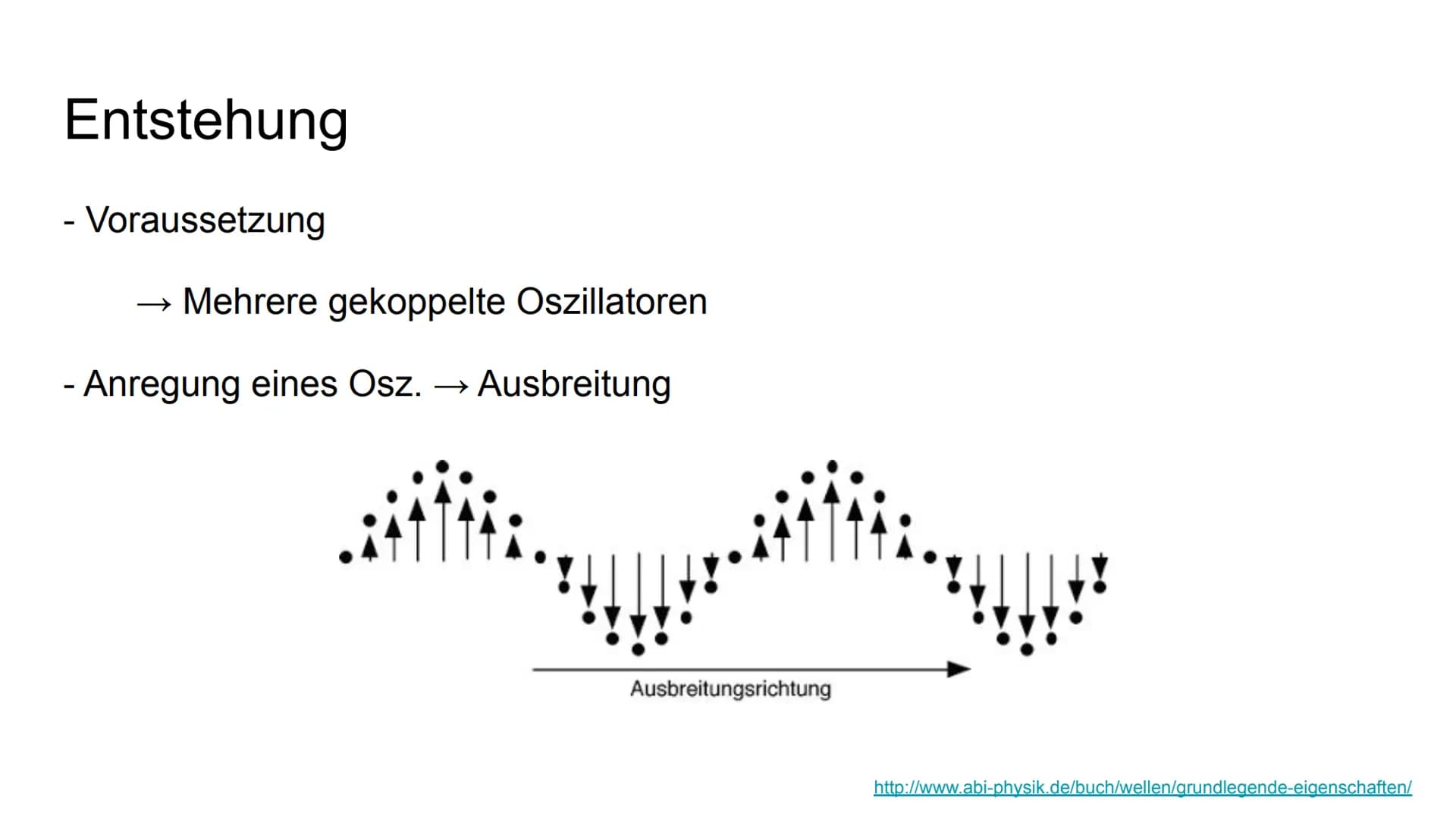 Physik GK
Mechanische Wellen Inhaltsverzeichnis
-
-
-
-
Entstehung von mech. Wellen
Ausbreitung von mech. Wellen
Überlagerung von Wellen
Ste