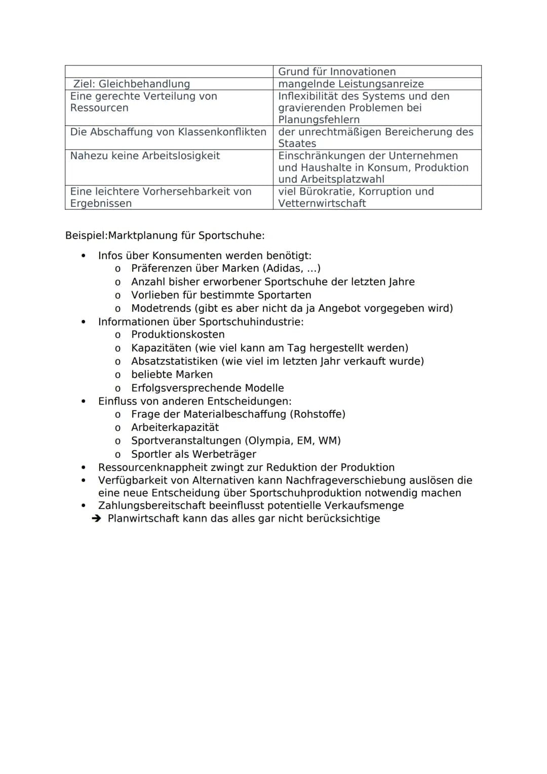 Freie Marktwirtschaft (FMW)
Bsp.: USA
in reiner Form existiert nur in Theorie (haben z.B. auch
Rentenversicherung)
Angebot und Nachfrage bes