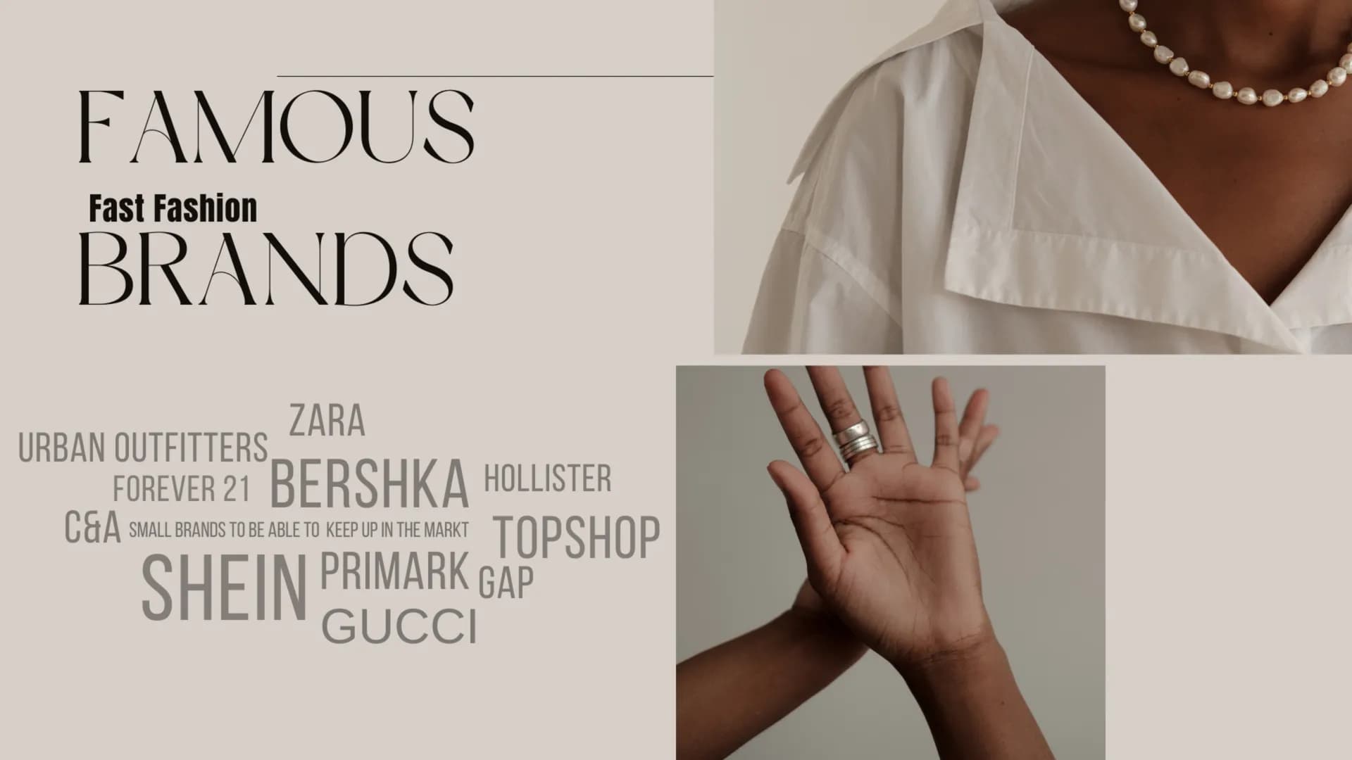 FAST FASHION
BY: MILENA, MELISSA UND NICOLE OUTLINE
DEFINITION
FAMOUS BRANDS
PROBLEMS
SOLUTION
CONCLUSION
YOUR OPINION
01
02
03
04
05
06
PRO