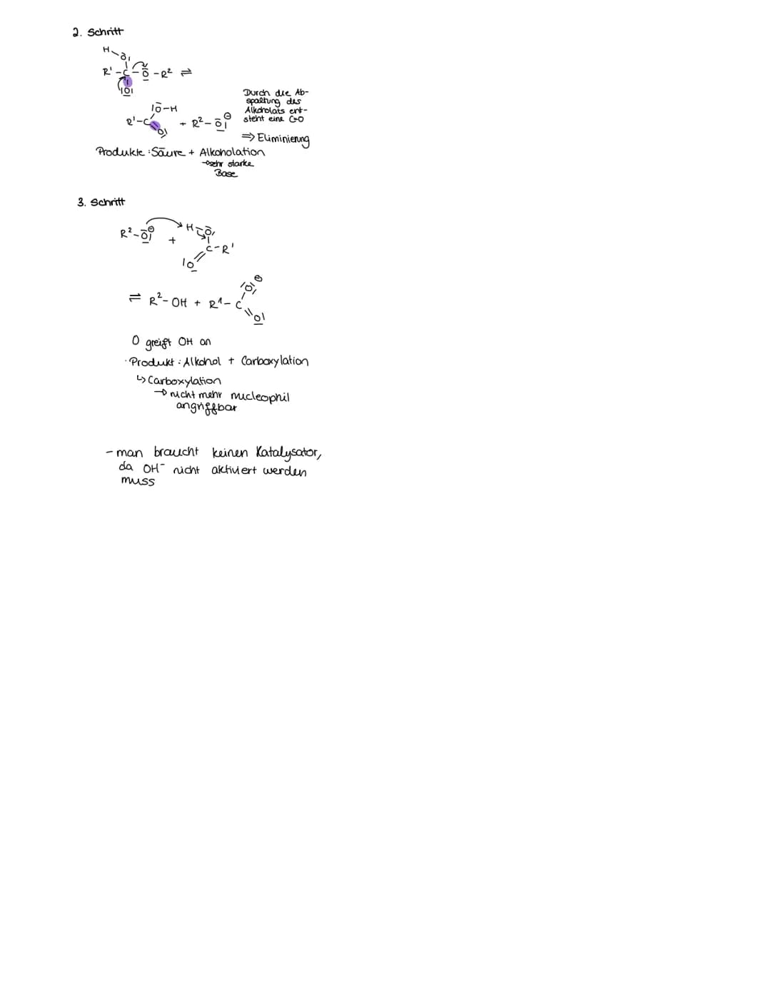 ESTER
Veresterung
Veresterung
BEISPIEL
I. STARTREAKTION
1Br - Brl
3rommolekül
2.KETTENREAKTION
H
H-C-H
H
Methan
H
1
Die radikalische Substit