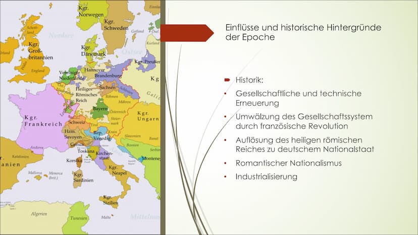 Die Epoche der
Romantik
Die Welt muss romantisiert werden. So findet man den ursprünglichen Sinn
wieder." -Novalis
"1 Gliederung:
➡ Definiti