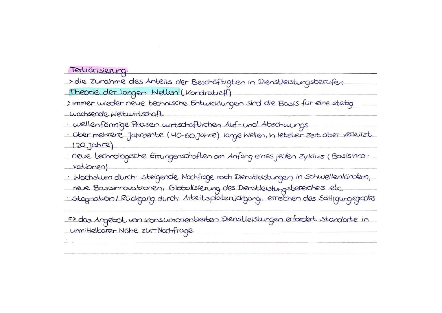 Erdkunde
Bedeutungswandel von Standortfaktoren
> da sich Unternehmen nur dort ansiedeln, wo sie vorteilhaft produzieren können,
müssen Kommu