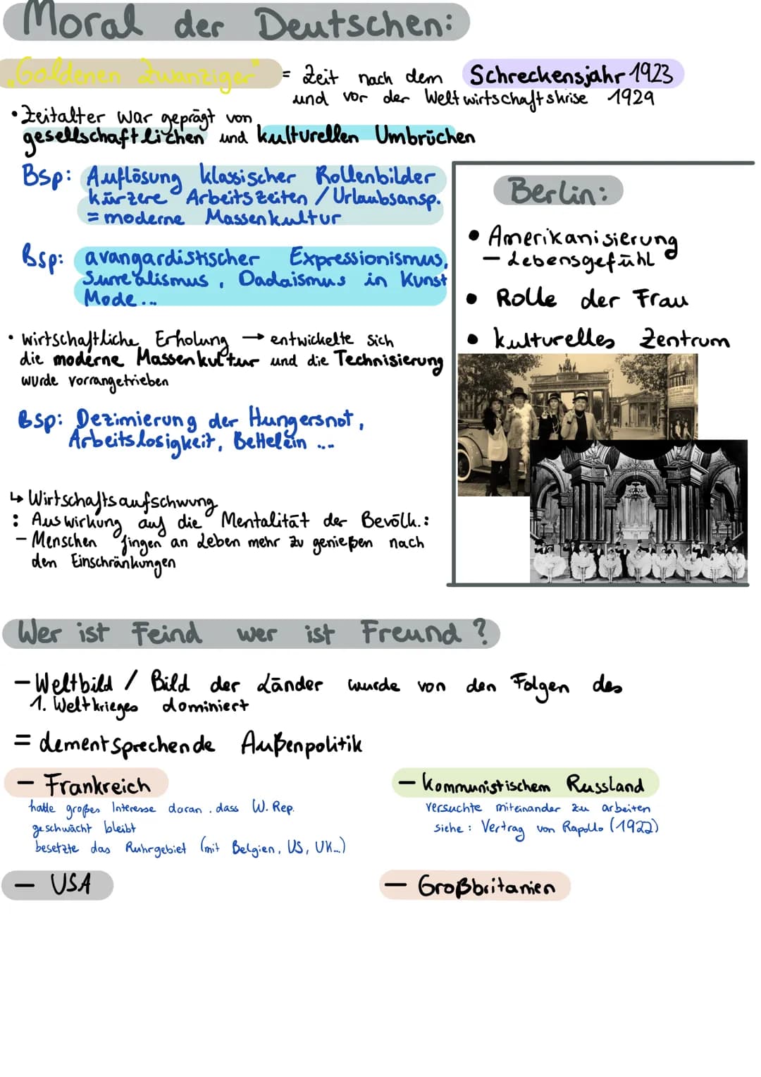 Weimarer
Republik
Die Gründung der deutschen Republik.
1918: Ende 1. Weltkrieges/Niderlage
-
• 1933: Hitlers Machtergreifung
Entstehung ?
11