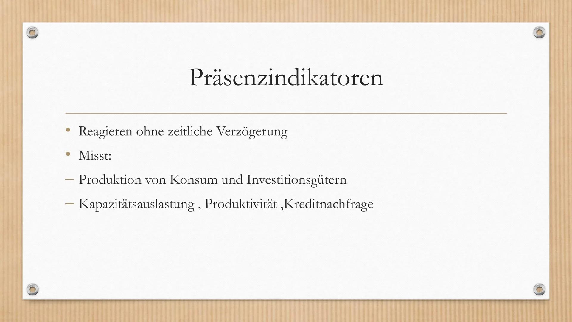 Konjunkturindikatoren Definition
• Ein zentraler Begriff aus der Volkswirtschaft ist die Konjunktur. Sie gibt in
erster Linie Auskunft über 