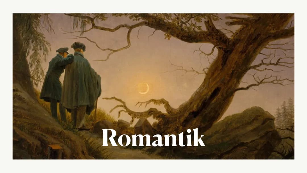 Die spannende Entwicklung der Romantik in der Literatur