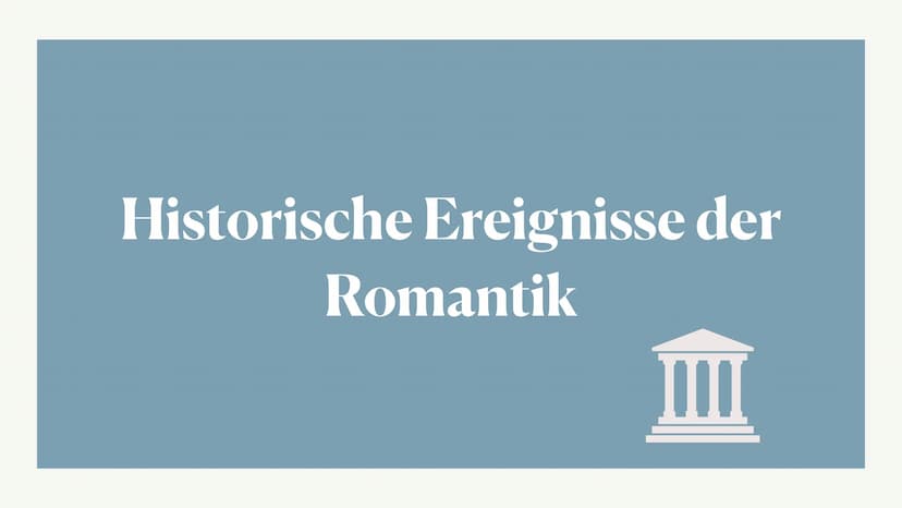 Romantik Gliederung 1. Definition
2. Merkmale
3. Historische Ereignisse der Romantik
4. Entwicklung
5. Symbole und Motive
6. Welt- und Mensc