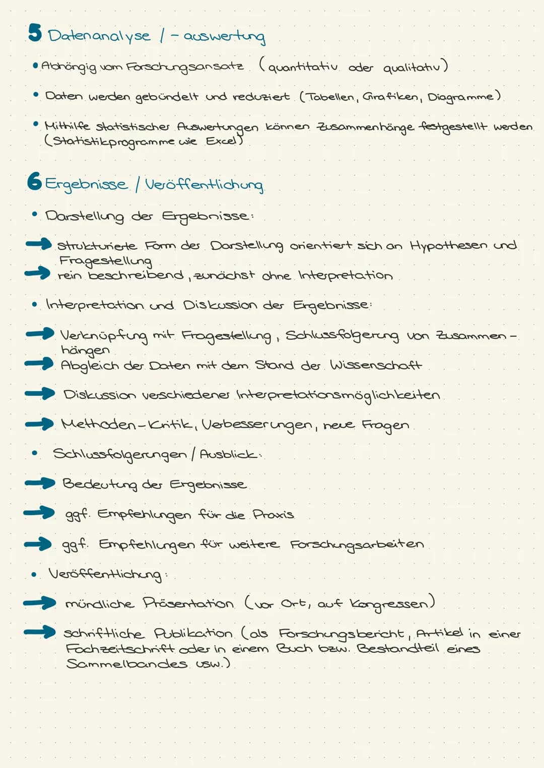 FORSCHUNGSPROZESS
Wissenschaftliche Fragestellung
• Forscher möchte Problem lösen oder mehr über einen Sachverhalt erfahren
• Problem wird n