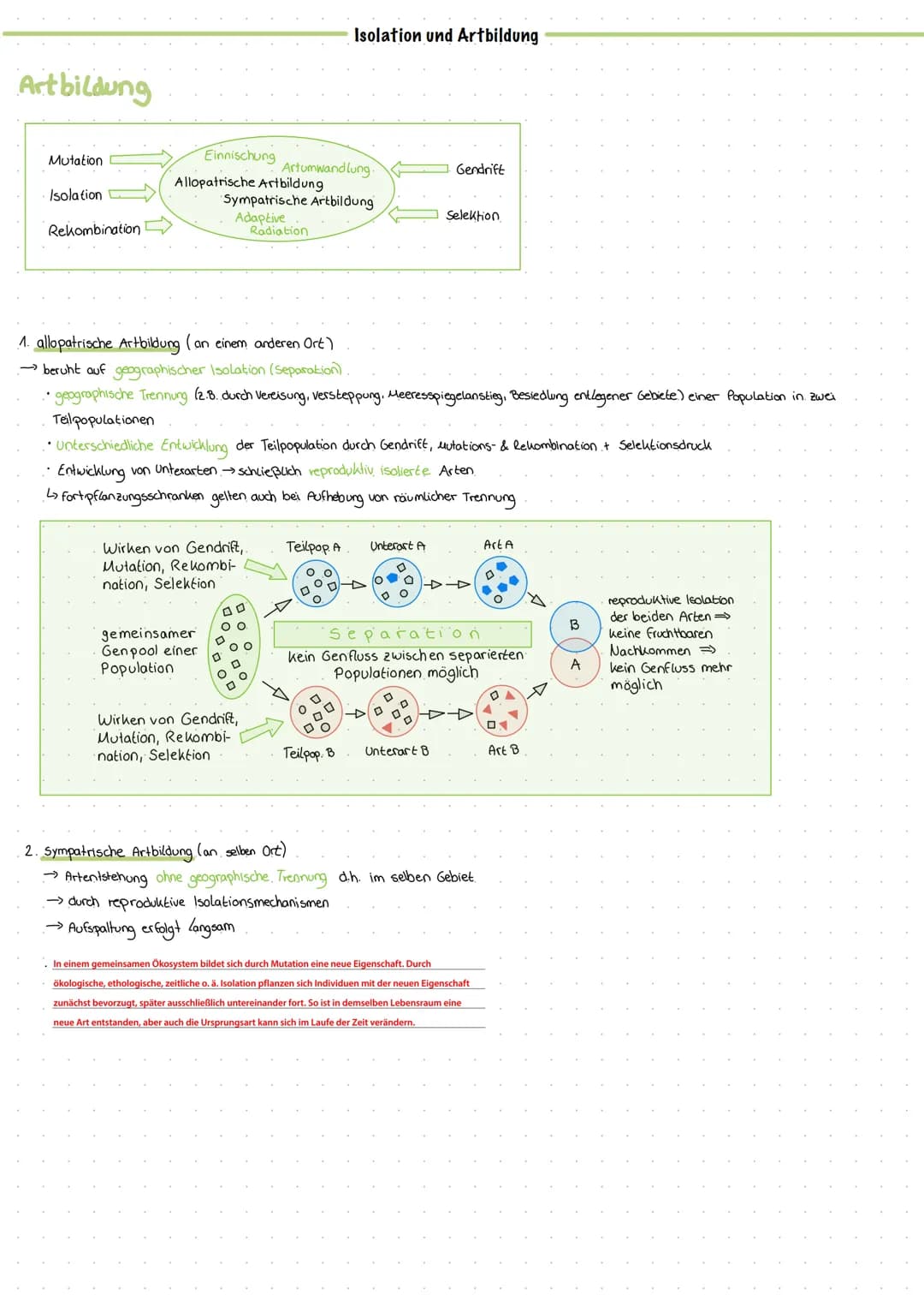 Art begriff
1. morphologischer Artbegriff. (Carl von Linné.)
→wesentliche Merkmale gemeinsam
→ äußeres Erscheinungsbild
2. biologischer Artb