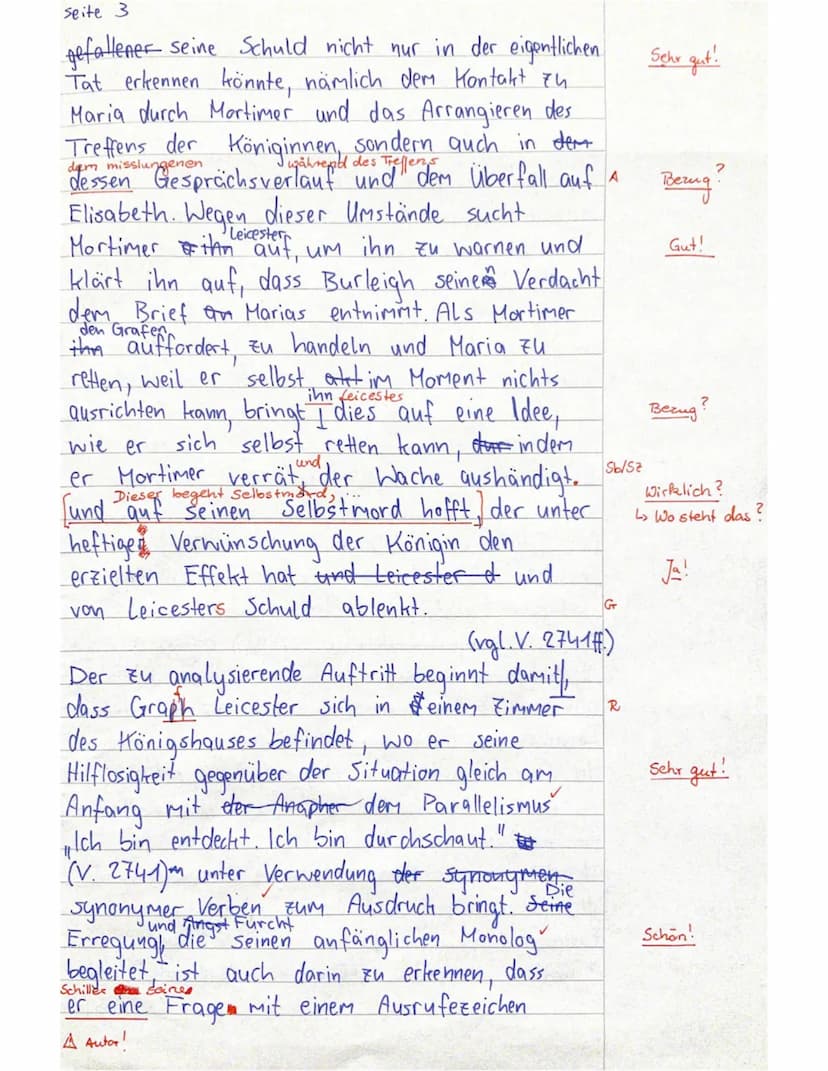 Friedrich Schiller: ,,Maria Stuart" - Vierter Aufzug/ Vierter Auftritt
Erschließen Sie die Szene IV, 4 aus Schillers Drama ,,Maria Stuart" n