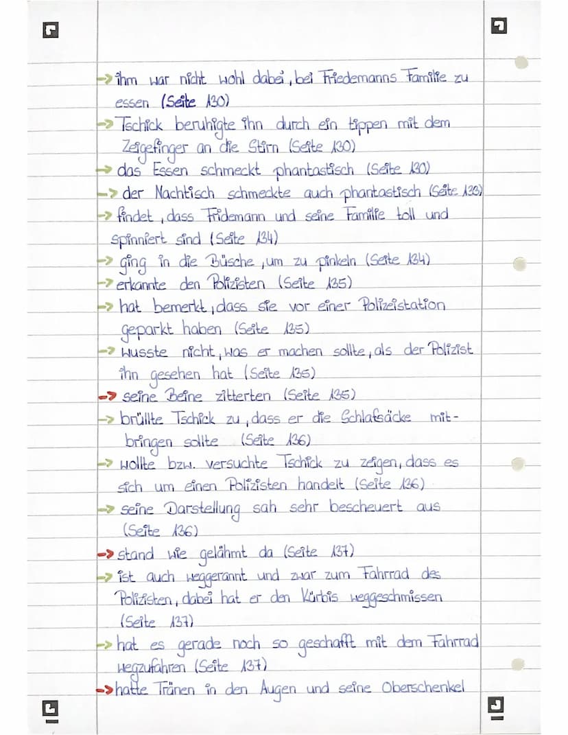 Maik Klingenberg
->14 Jahre alt (Seite 7)
-> mag Tatjana sehr (Seite 8)
geht in die achte Klasse des Hagecius-Gymnasiums
in Berlin (Seite 9)