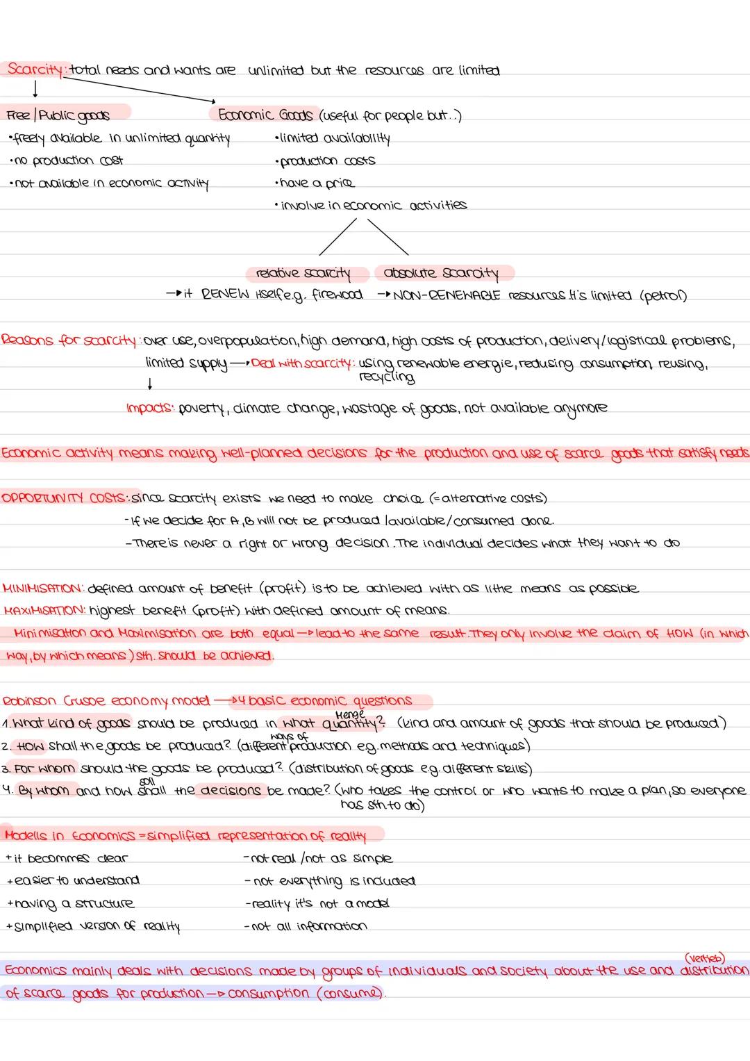 NEED: is something we need to survive, something we can't do without. eg. food, clothing, shelter. Needs are necessary.
L▶Needs are limited 