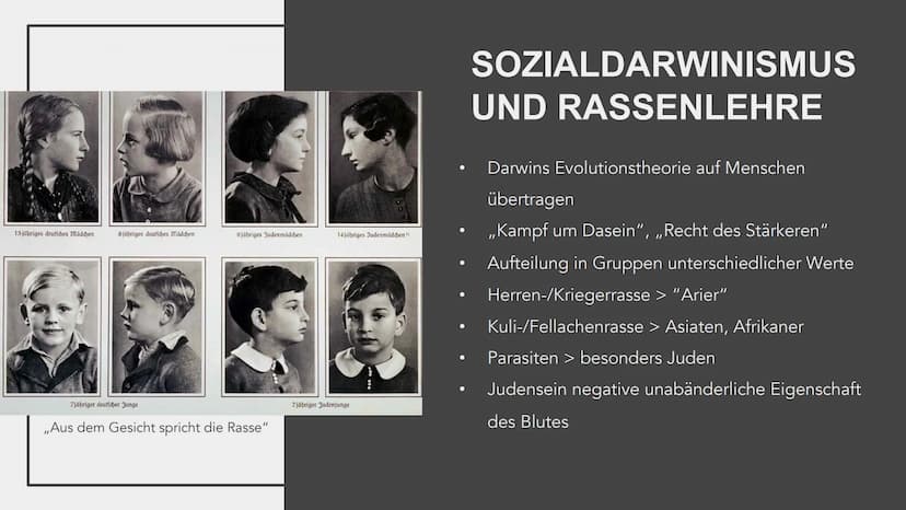 DIE IDEOLOGIE
DES
NATIONALSOZIALISMUS
#
2. GLIEDERUNG
1.
2.
3.
4.
Die Weltanschauung Hitlers und die Kernpunkte der Ideologie
a. Nationalsoz