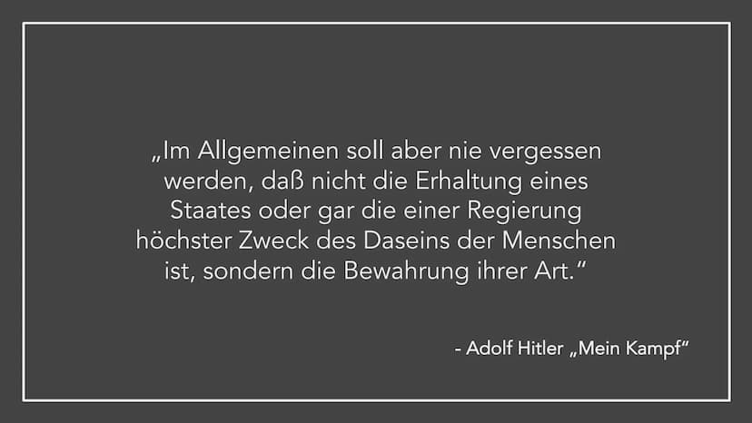 DIE IDEOLOGIE
DES
NATIONALSOZIALISMUS
#
2. GLIEDERUNG
1.
2.
3.
4.
Die Weltanschauung Hitlers und die Kernpunkte der Ideologie
a. Nationalsoz