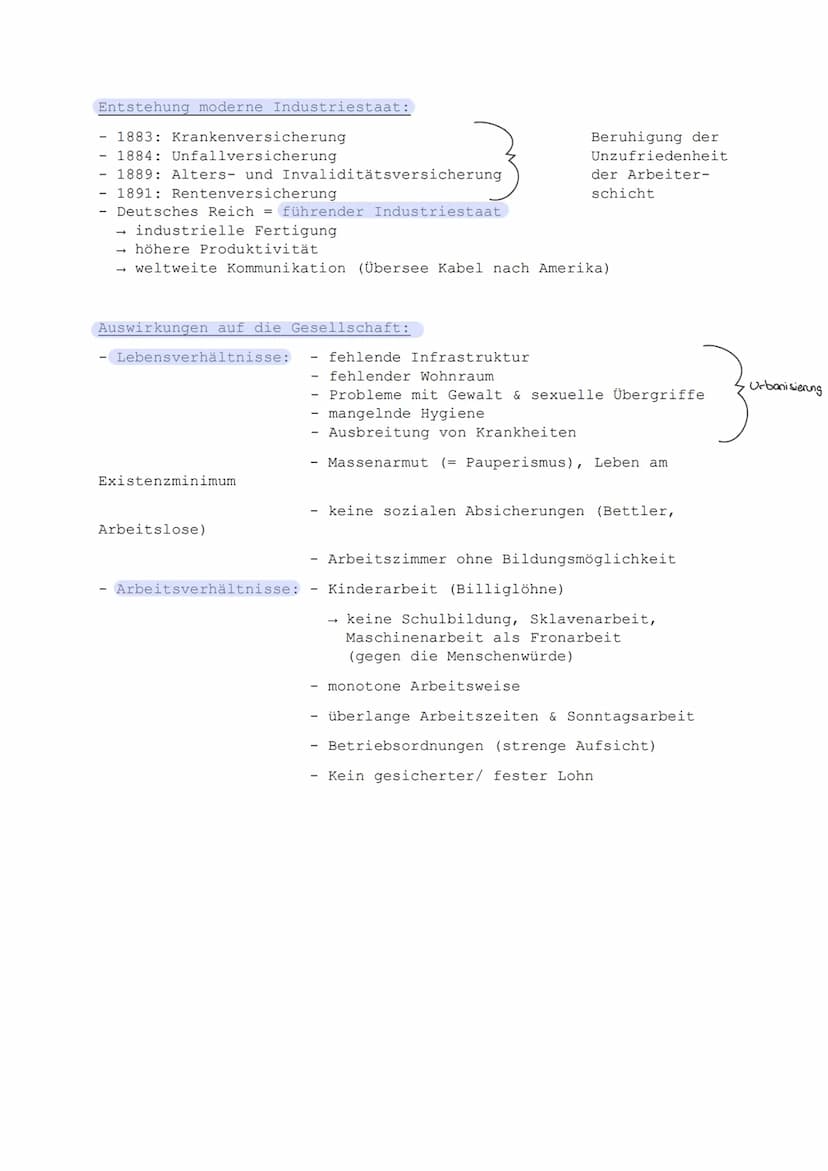 Themen: Frühindustrialisierung (1750-1840)
- beginnende (zweite) Industrielle Revolution (1840-1871)
- Verbesserung der Rahmenbedingungen
- 