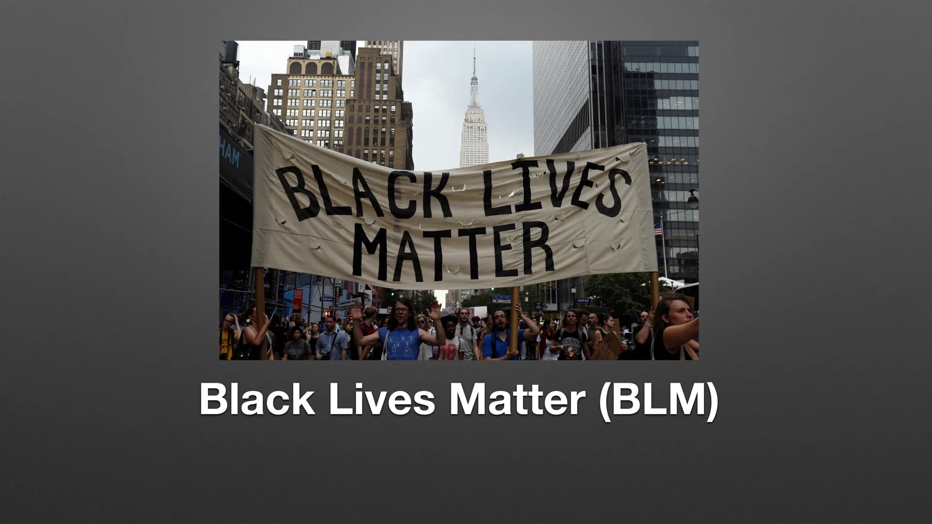SSSSSSSSSSSSSSS
= 88
100
A
NO 00 00 00 00
000000
F
BLACK LIVES
MATTER
2
Black Lives Matter (BLM) Topics:
1. African American history/ key da