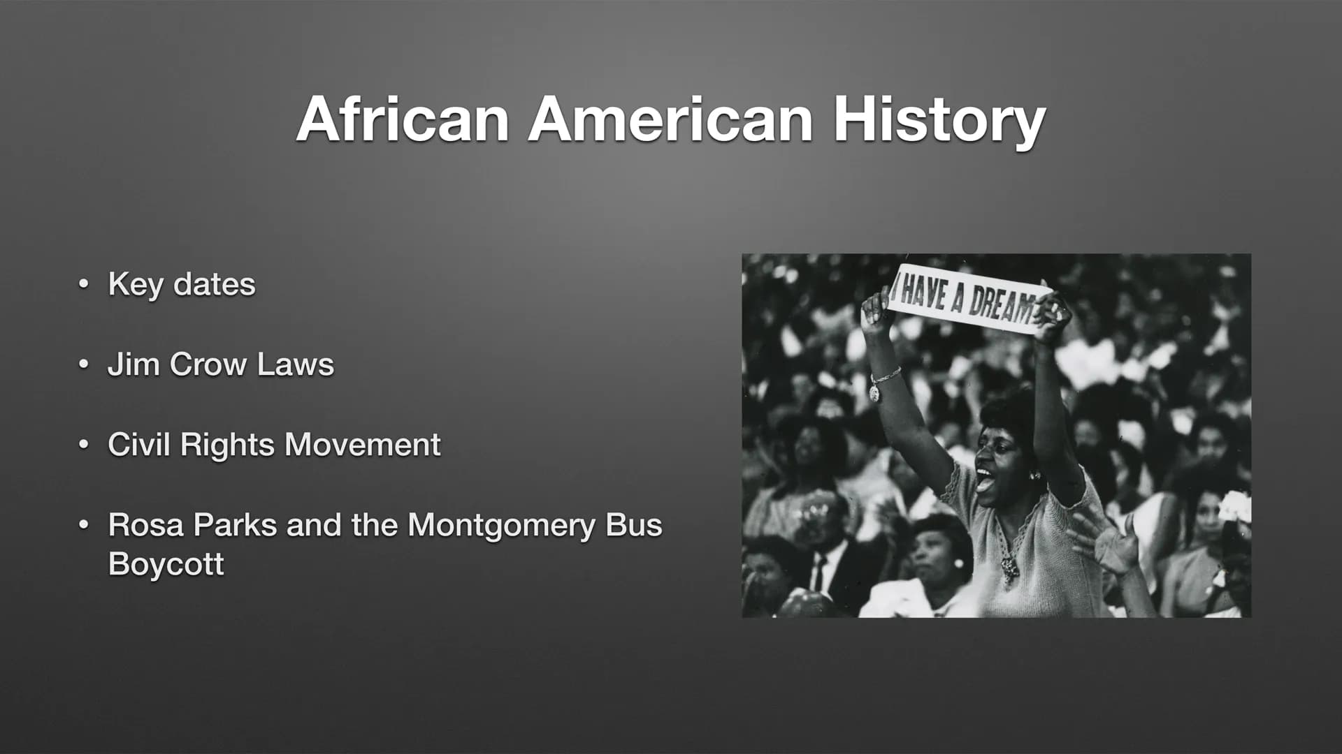 SSSSSSSSSSSSSSS
= 88
100
A
NO 00 00 00 00
000000
F
BLACK LIVES
MATTER
2
Black Lives Matter (BLM) Topics:
1. African American history/ key da