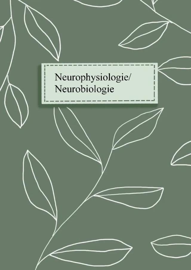 Know Bio Abi GK 22 Neurobiologie/ -Physiologie  thumbnail