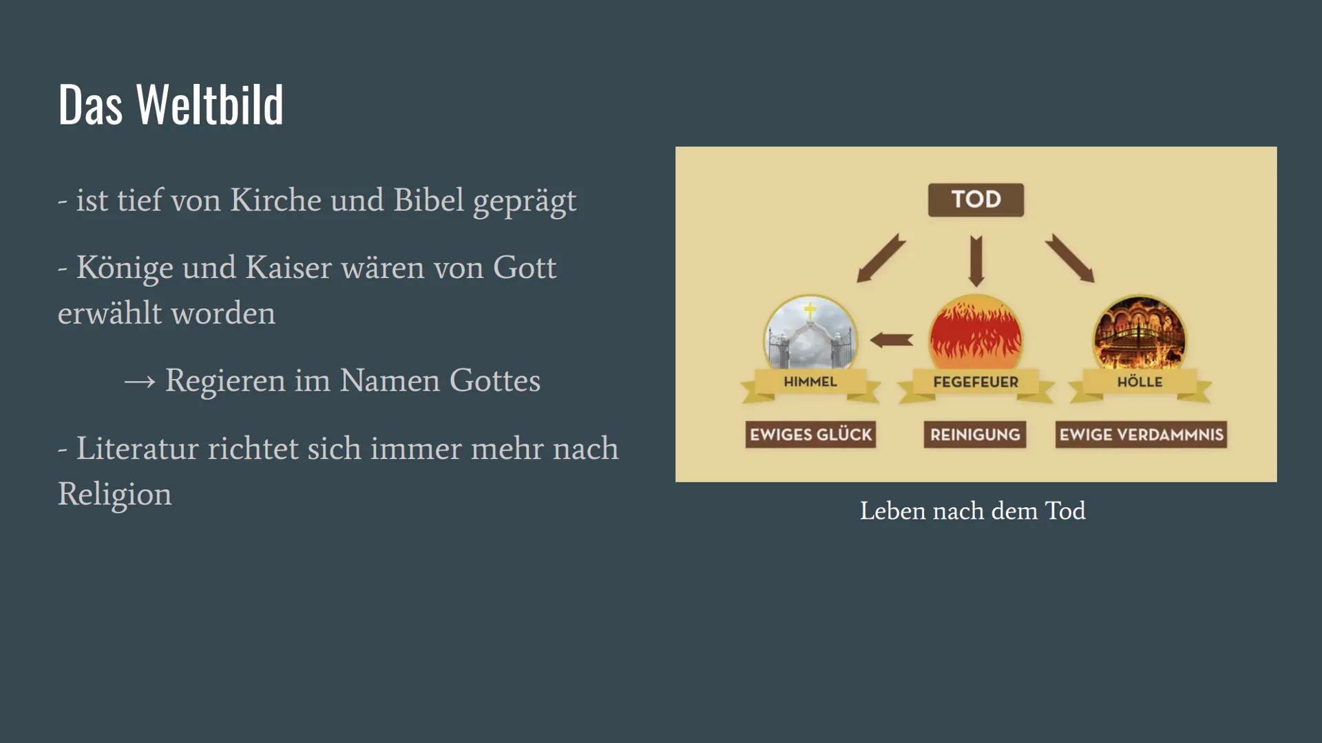 Mittelalter Inhaltsverzeichnis
Allgemeine Infos/Anmerkung
Frühmittelalter
Geschichte
Das Weltbild
Literatur
Merseburger Zaubersprüche
Wichti