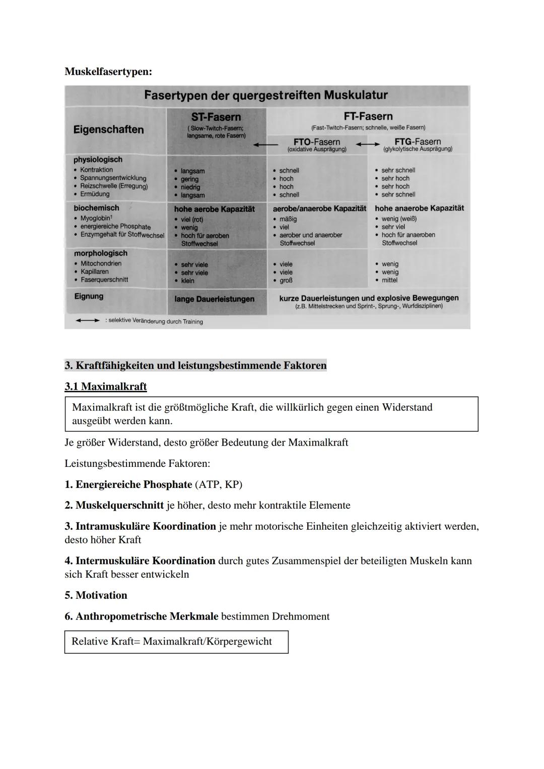 Sport Zusammenfassung
Trainingslehre
Allgemeine Gesetzmäßigkeiten des Trainings
1. Qualitätsgesetz (physiologisches Gesetz)
Spezifische Reiz