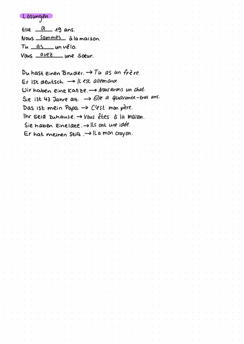 Être et avoir
être-sein
je suis
tu es
il lellelon est
nous sommes
vous êtes
ils lelles sont
Elle
Nous
Tu
Vous
19 ans.
avoir-haben
j'ai
tu as