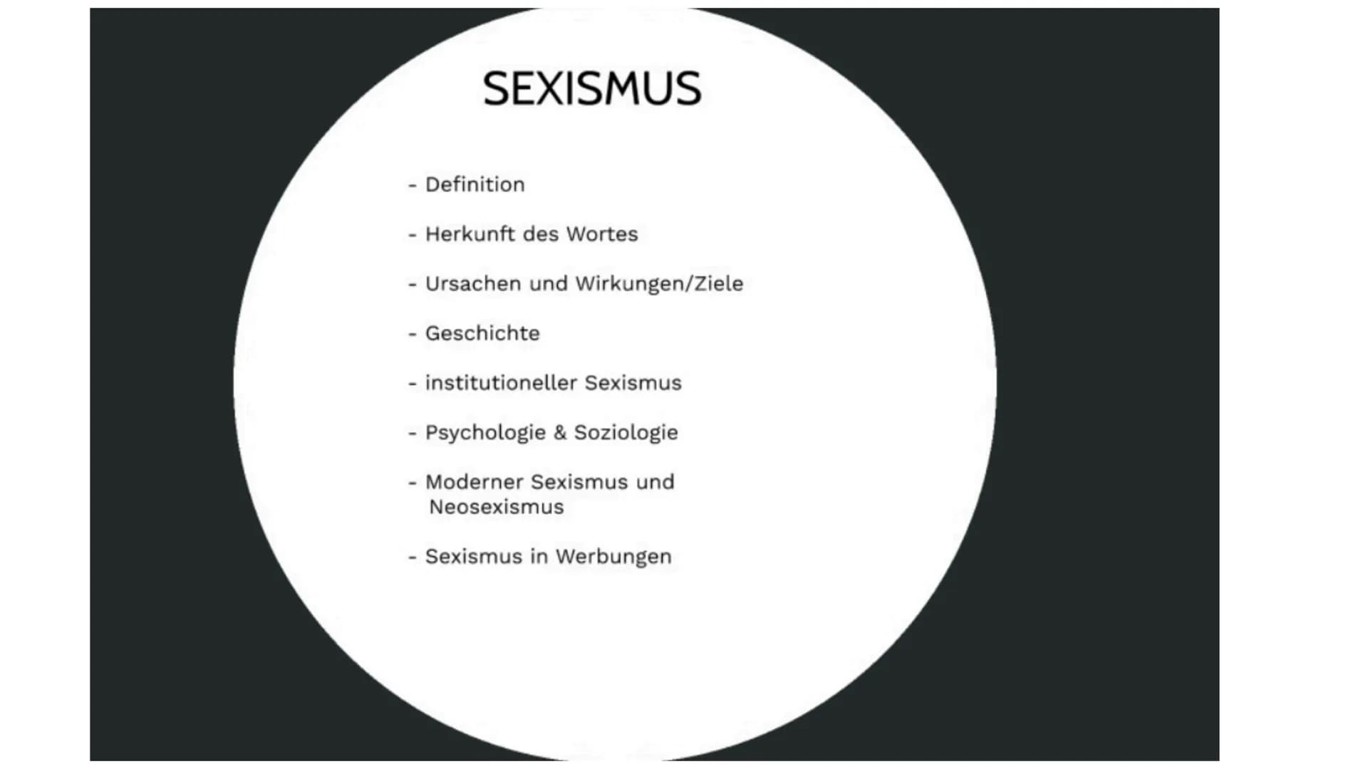 Sexismus
Thea Lefmann &
Emma Wagenknecht
Gliederung
Definition
Geschichte
X
Ursachen
und
Wirkungen
Psychologie
und
Soziologie
Sexismus in
We