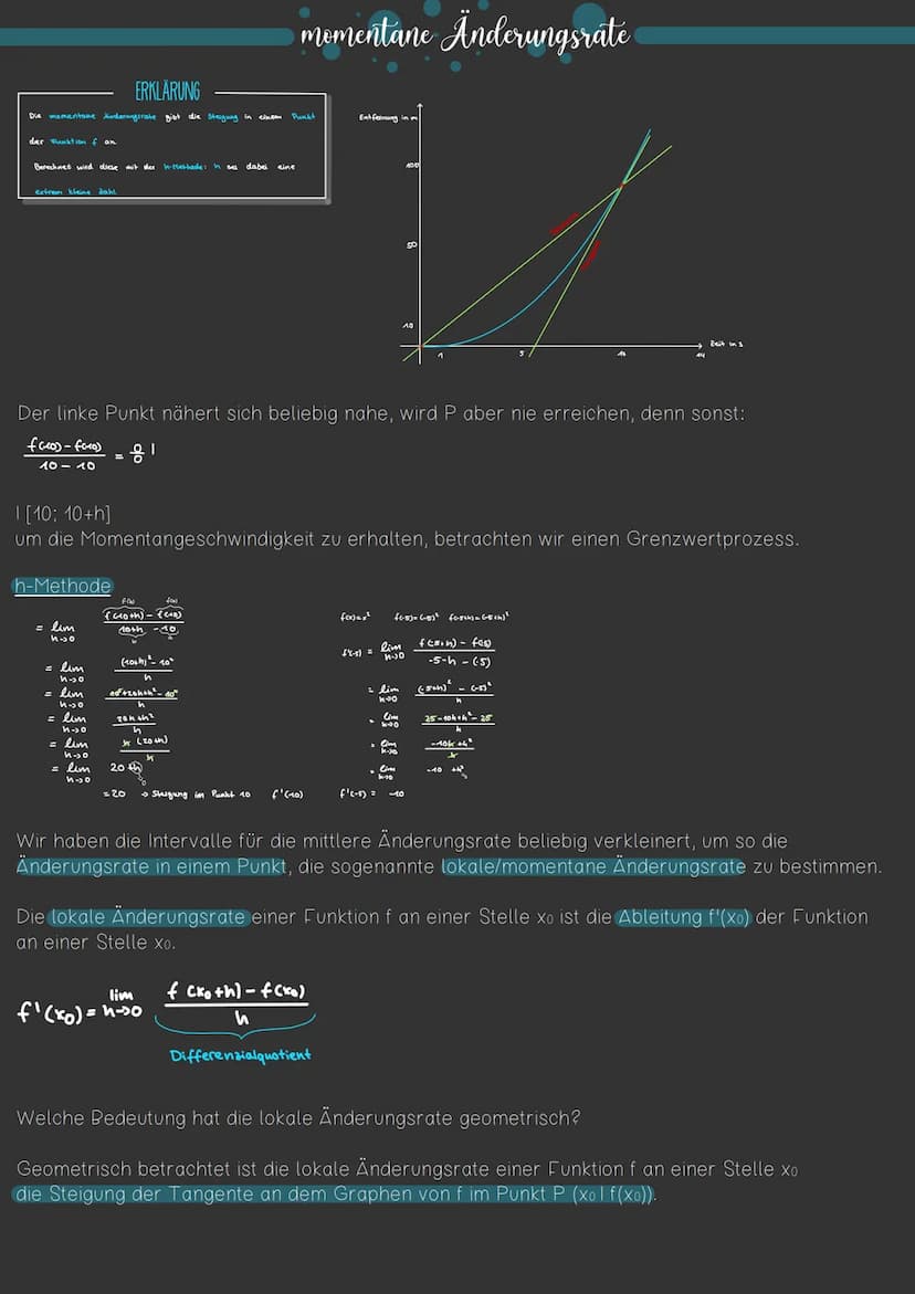 ERKLÄRUNG
Eine Potenz funktion ist eine Funktion, in der die Variable x in
der
Basis einer Potent steht.
Allgemein: f(x)=x", "EN => Potenzfu