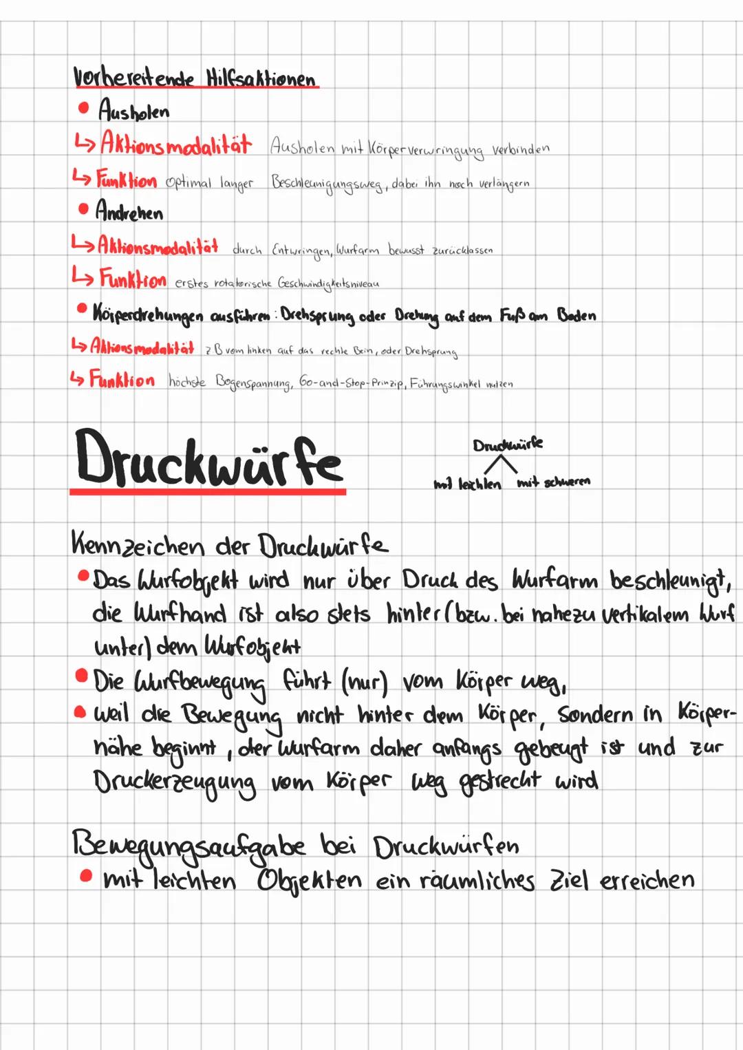 2. Werfen nach dem Go-and-Stop-Prinzip
→→Sukzessives Beschleunigen und Abstoppen der, an der Beschleunigung beteiligten Körperteile
1
2 3 4
