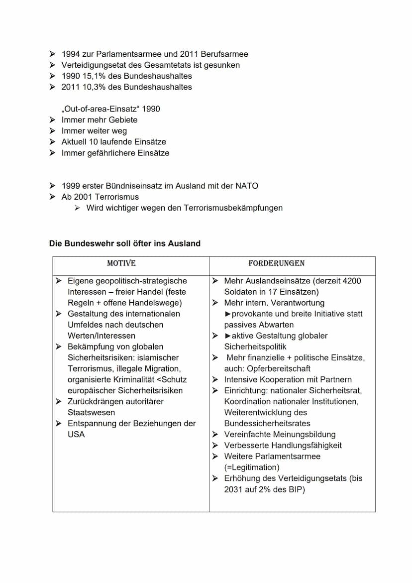 POLITIK 3. Semester
Krieg: „Der Krieg ist eine bloße Fortsetzung der Politik mit anderen Mitteln. Also wird
der Krieg nicht bloß als ein pol