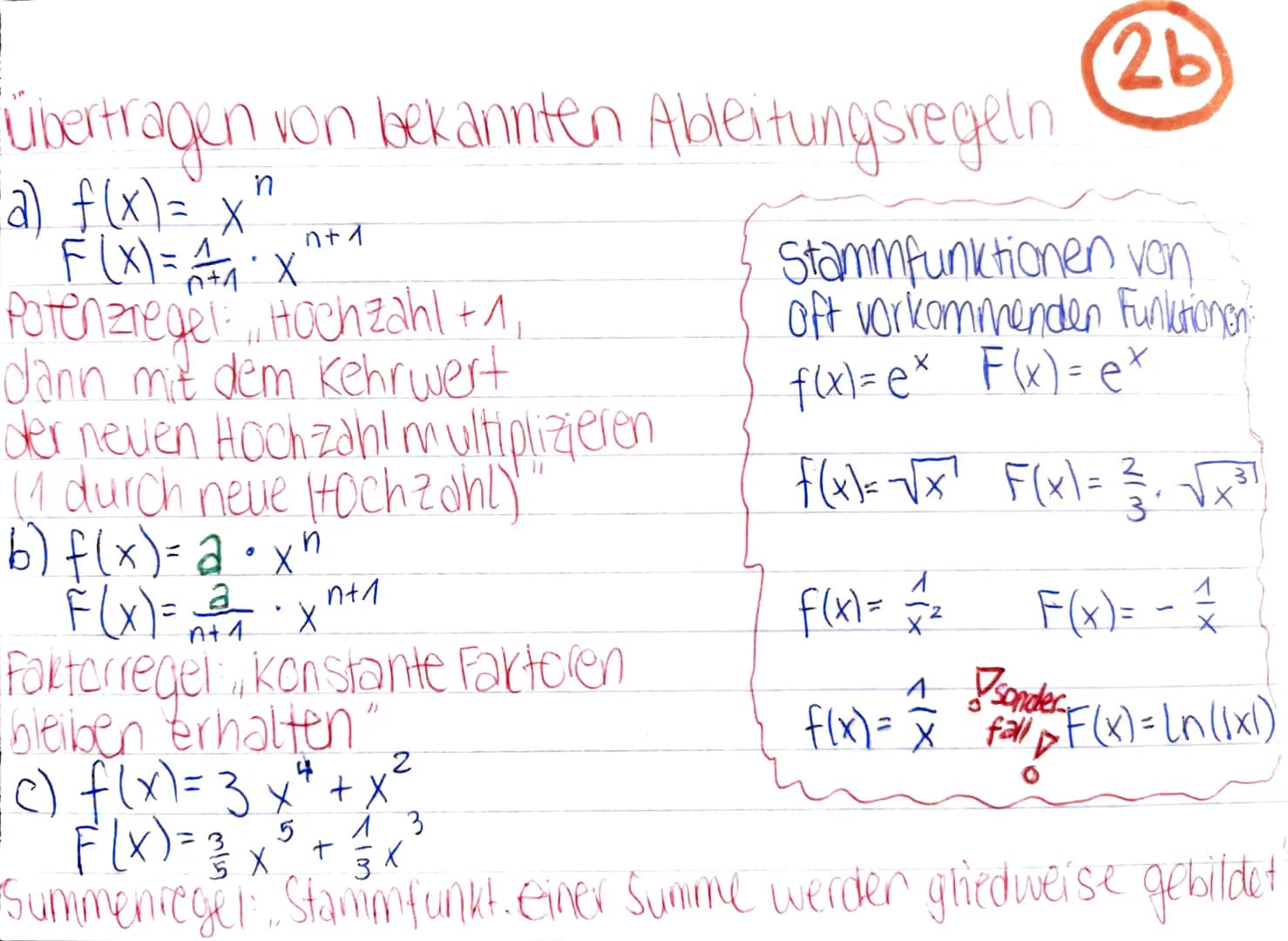 Mathe KA 3: Integralrechnung
Gesamtänderung einer Größer
Ist der Graph einer momentanen Anderungsrate aus
geradlinigen Teilstücken zsmgesetz