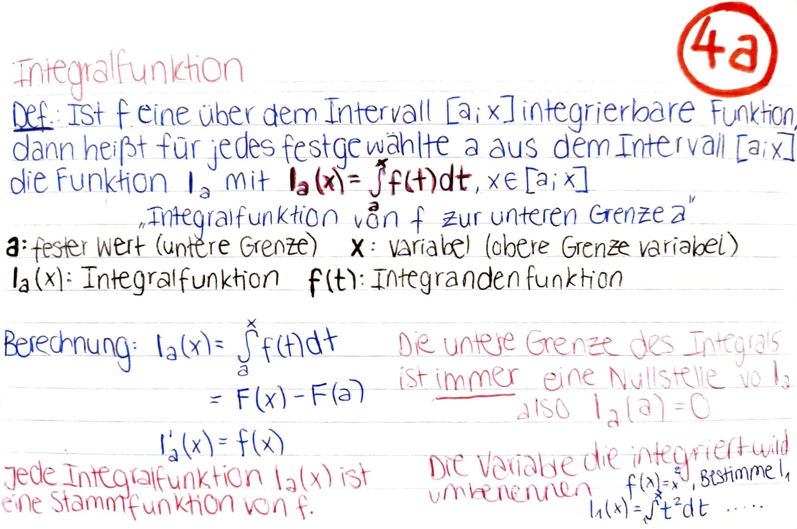 Mathe KA 3: Integralrechnung
Gesamtänderung einer Größer
Ist der Graph einer momentanen Anderungsrate aus
geradlinigen Teilstücken zsmgesetz