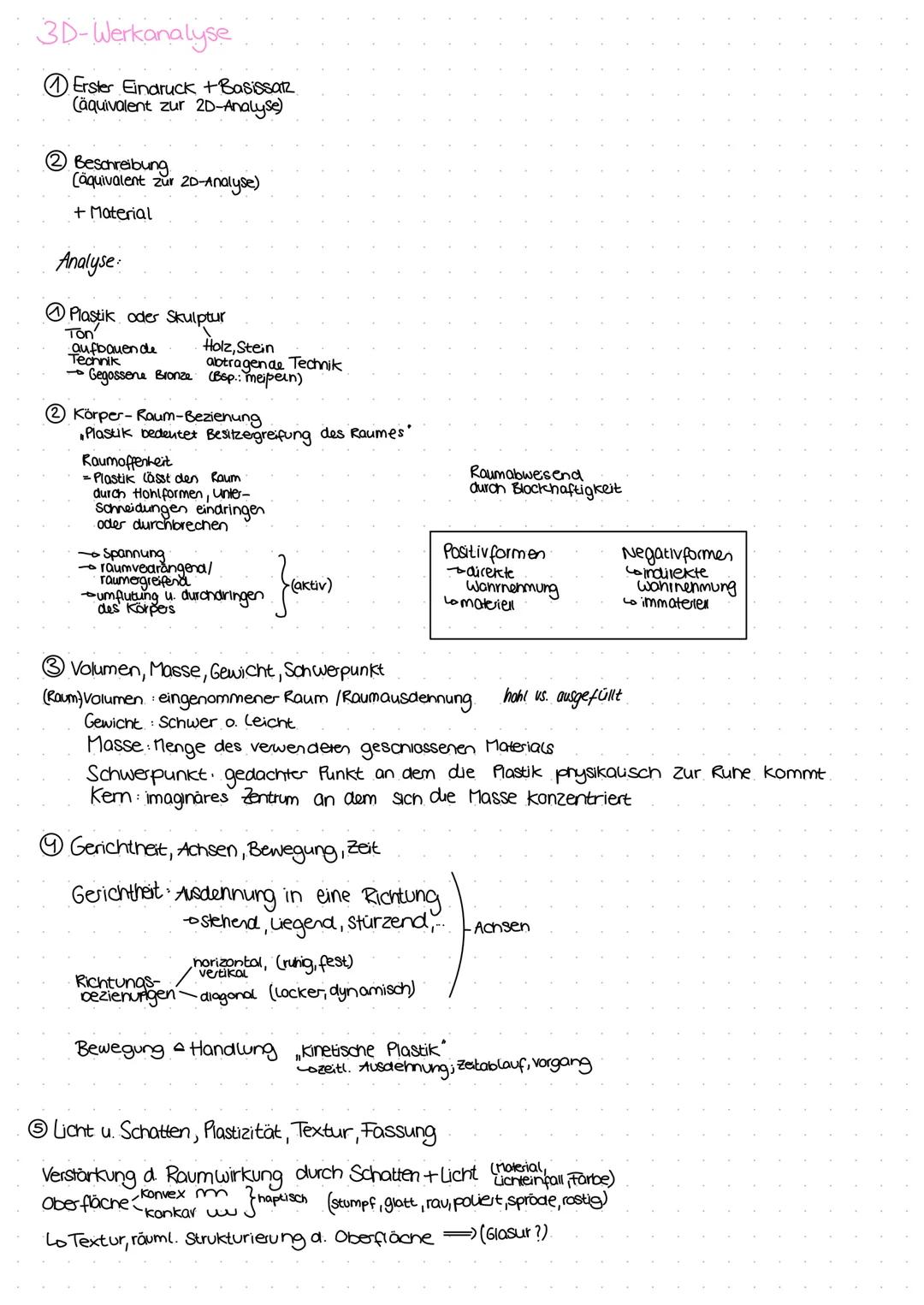# Kunst-Klausur:

2D-Werkanalyse ohne zeichnerische Analyse
--Begründung!

Erster Eindruck

- Subjektiver Einaruck/Wirkung

- Ausstrahlung/S