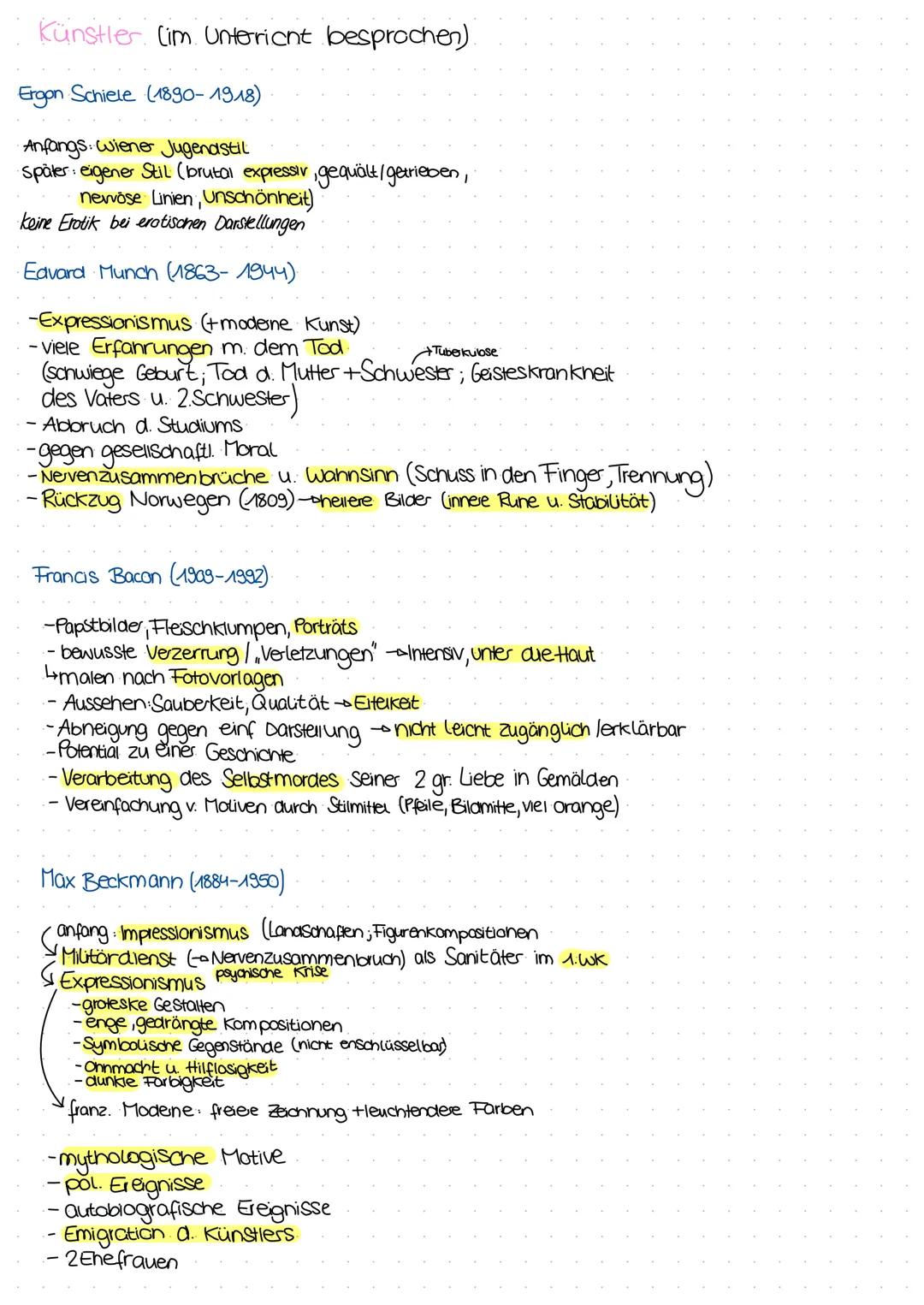 # Kunst-Klausur:

2D-Werkanalyse ohne zeichnerische Analyse
--Begründung!

Erster Eindruck

- Subjektiver Einaruck/Wirkung

- Ausstrahlung/S