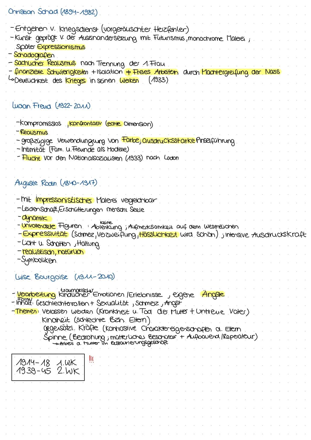 # Kunst-Klausur:

2D-Werkanalyse ohne zeichnerische Analyse
--Begründung!

Erster Eindruck

- Subjektiver Einaruck/Wirkung

- Ausstrahlung/S
