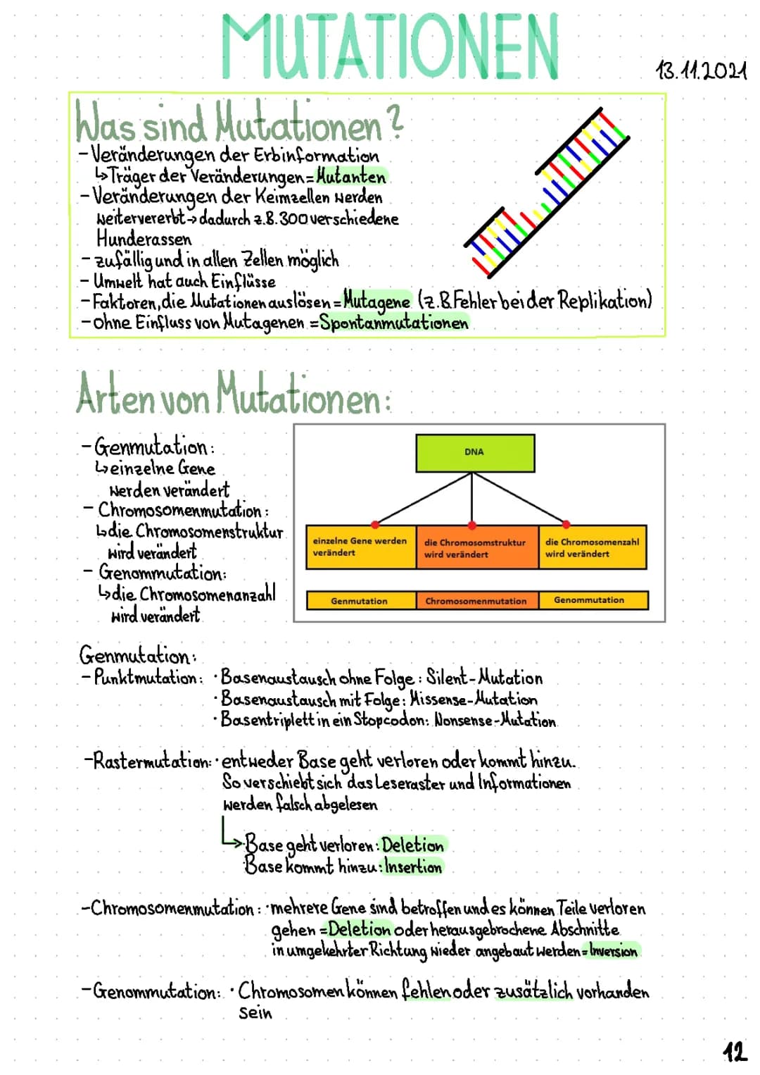 Mutationen 