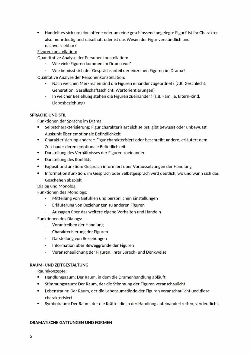 PROSA, DRAMA, LYRIK
1. PROSA
ERZÄHLER UND ERZÄHLERSTANDPUNKT
Erzählerperspektive:
1
●
●
Abitur - Zusammenfassung: Deutsch
1. Person Singular
