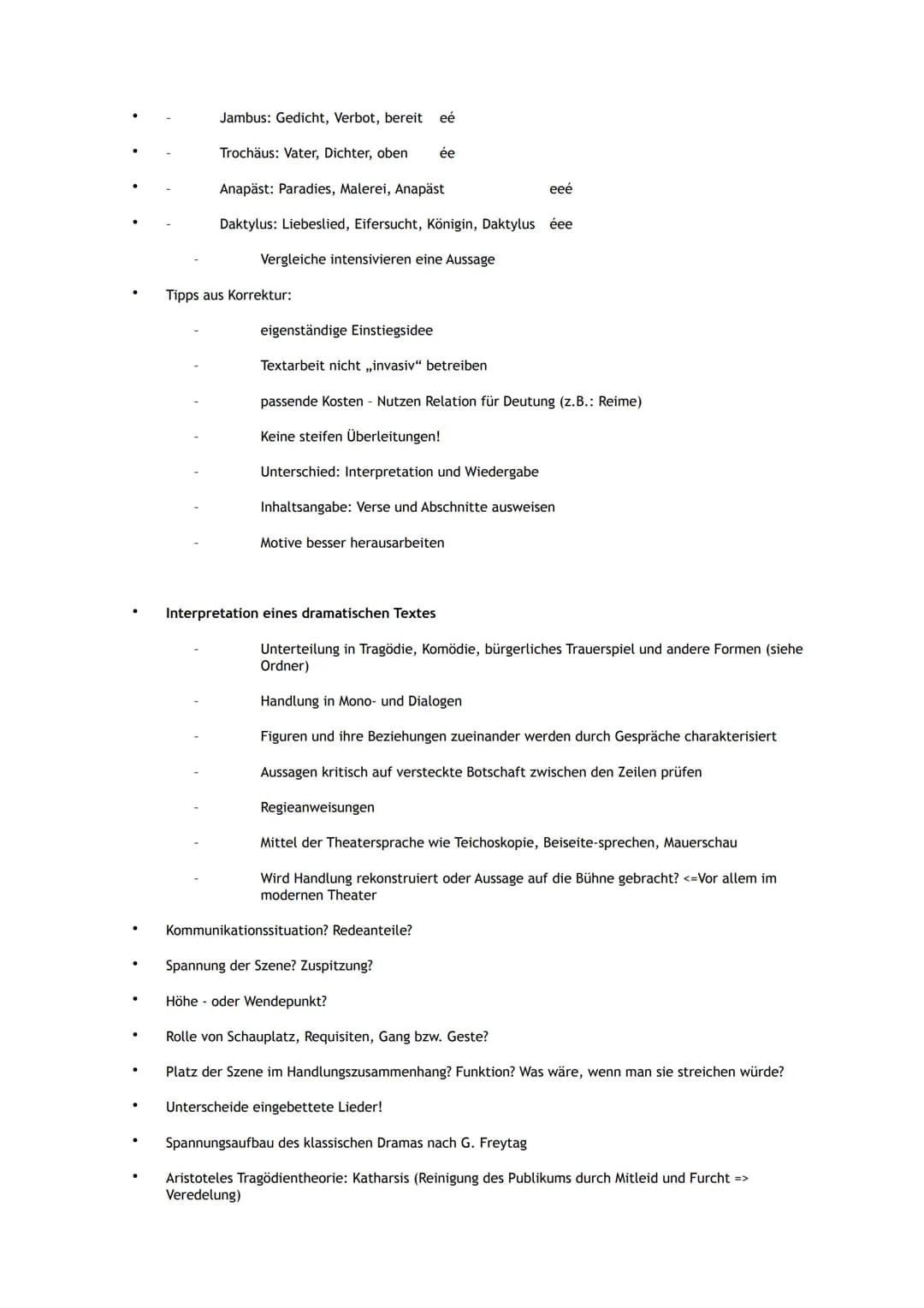 Mittelalter und frühe Neuzeit
Barock
17. Jahrhundert
Aufklärung und Empfindsamkeit 1700-1800
●
●
●
Drama, Roman, Fabel
Sturm und Drang 1770-