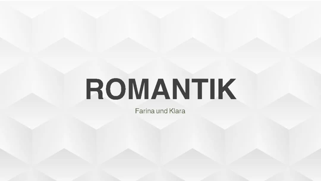 Die Romantik: Merkmale, Vertreter und Motive der Romantik Epoche