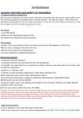 Know Narrative Perspective, modes of presentation  thumbnail