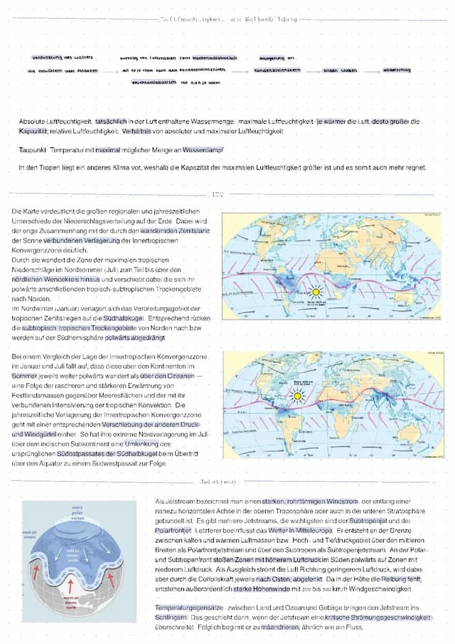 Know  Luftfeuchtigkeit Wolkenbildung ITC und Jetstream thumbnail