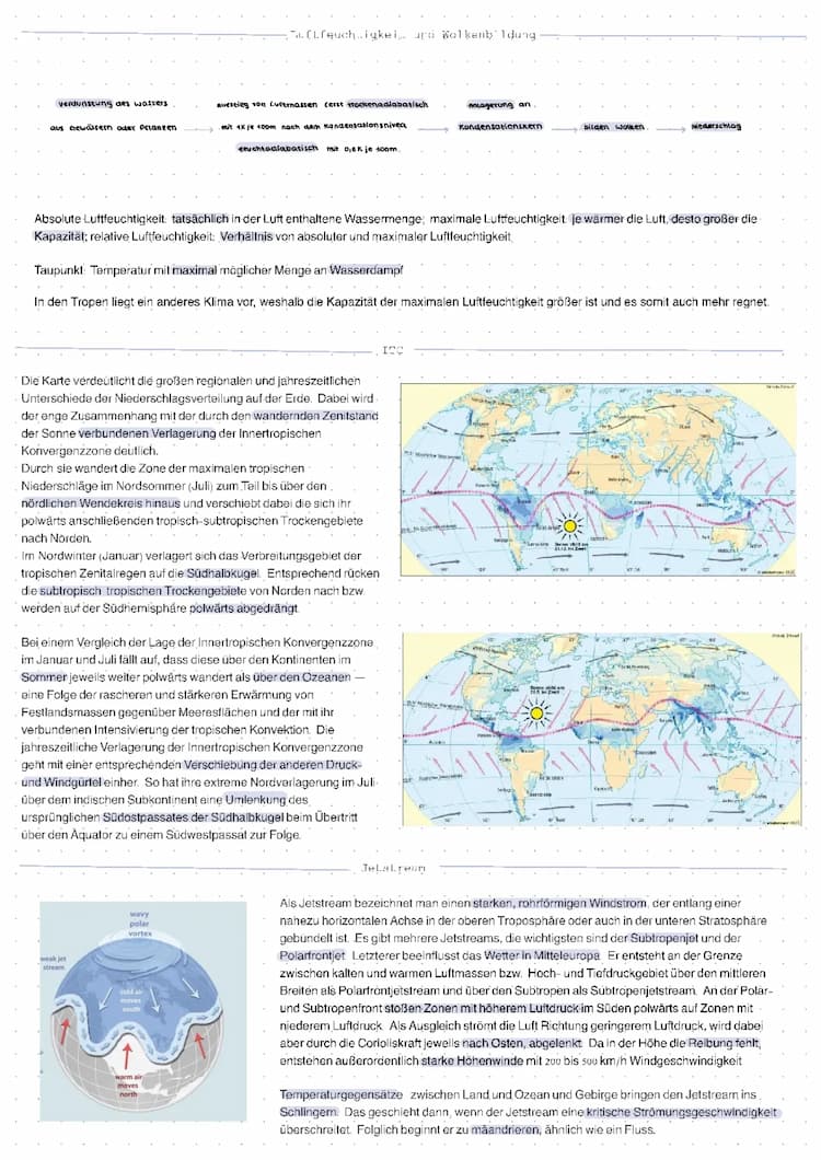 Know  Luftfeuchtigkeit Wolkenbildung ITC und Jetstream thumbnail