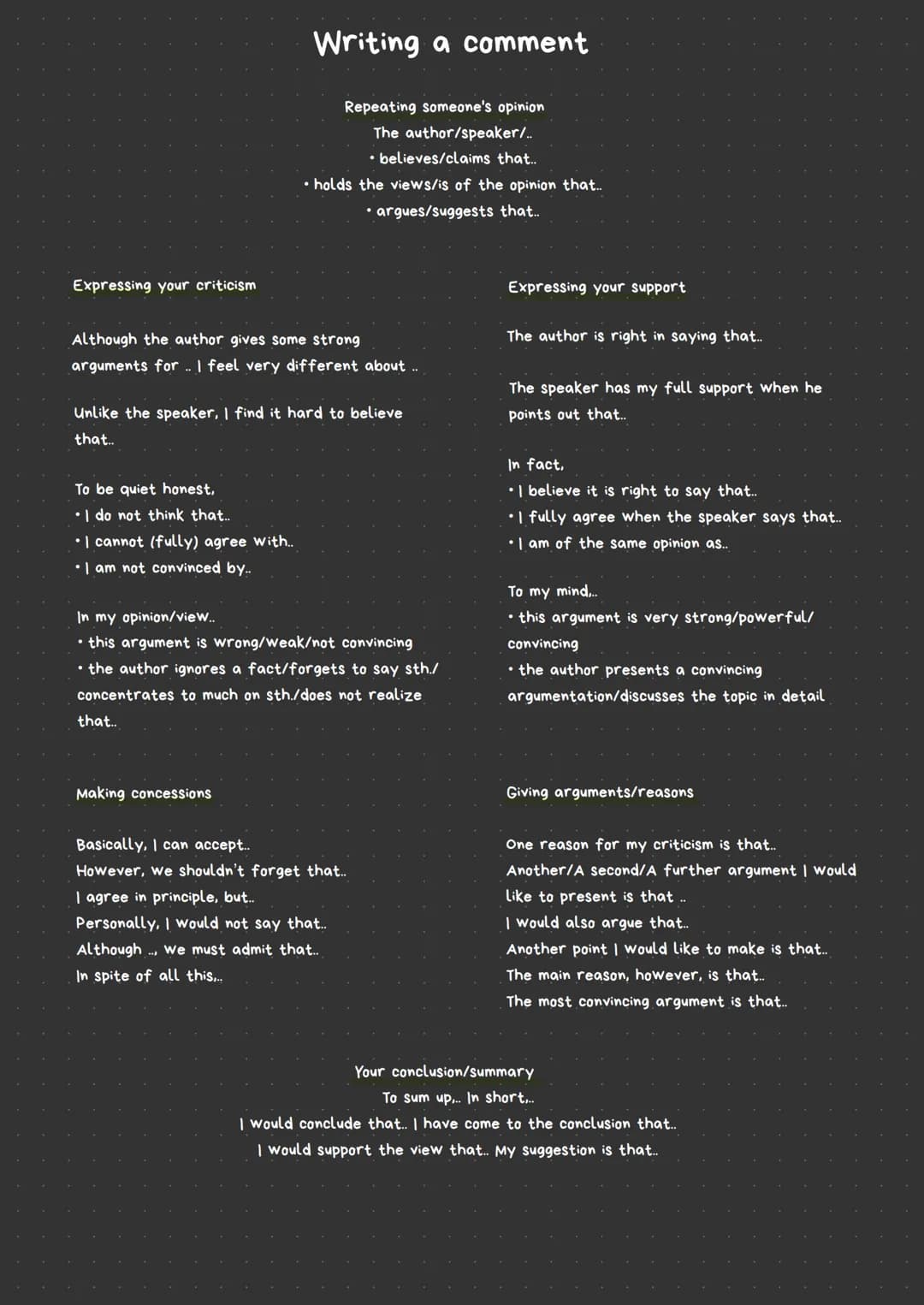 Introduction
• The short story/novel/article/poem/..
"[title]"
The extract from the short story/novel/..
●
"[title]" by [author]..
• written