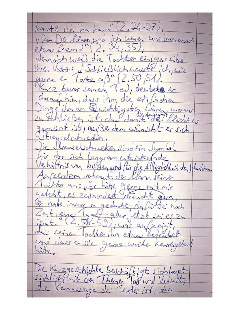 Strenselschnecke
Die Rurzgeschichte, Strenselschnecke
von Julia Franck in Jahr 2002 verfasst,
handelt
de geschädigten Vater!
Tochter zunächs